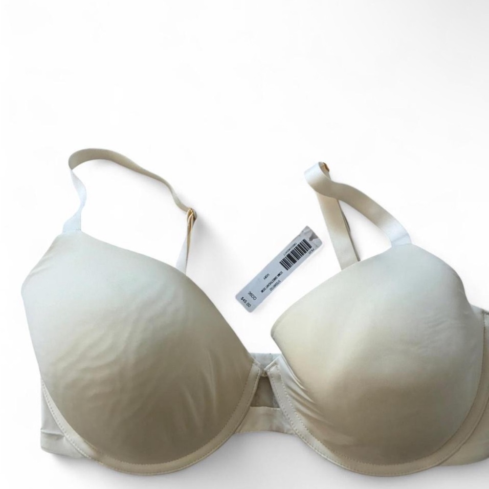 Soma Cream Sweetheart Demi Bra - Smooth Molded Cups